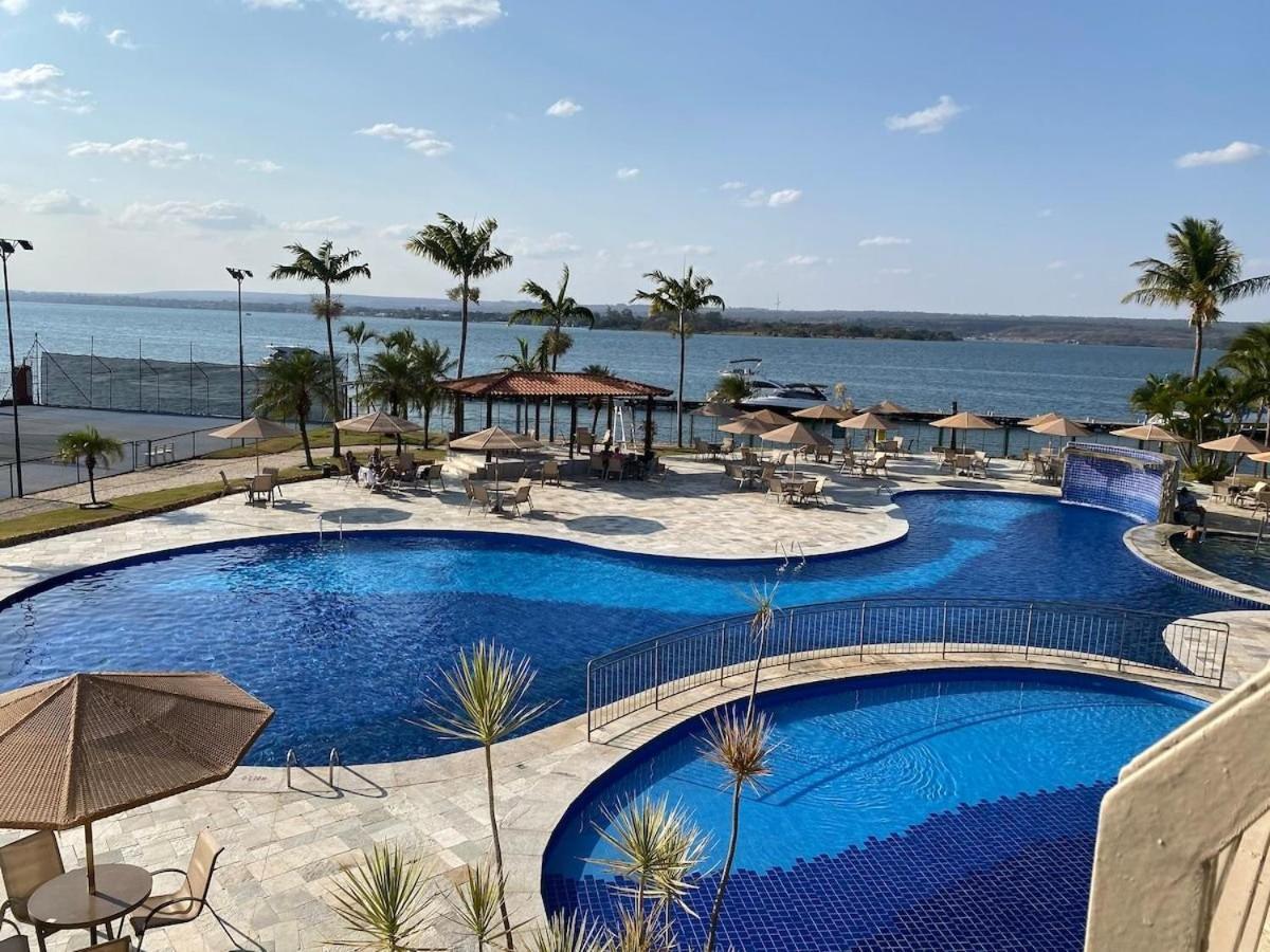 Luxuoso Flat Lake Side Com Vista Para O Lago Brasilia Exterior foto