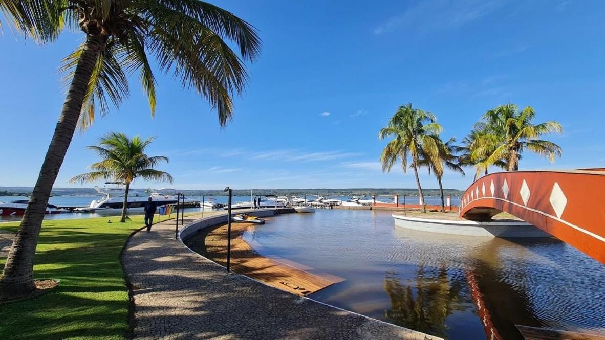 Luxuoso Flat Lake Side Com Vista Para O Lago Brasilia Exterior foto